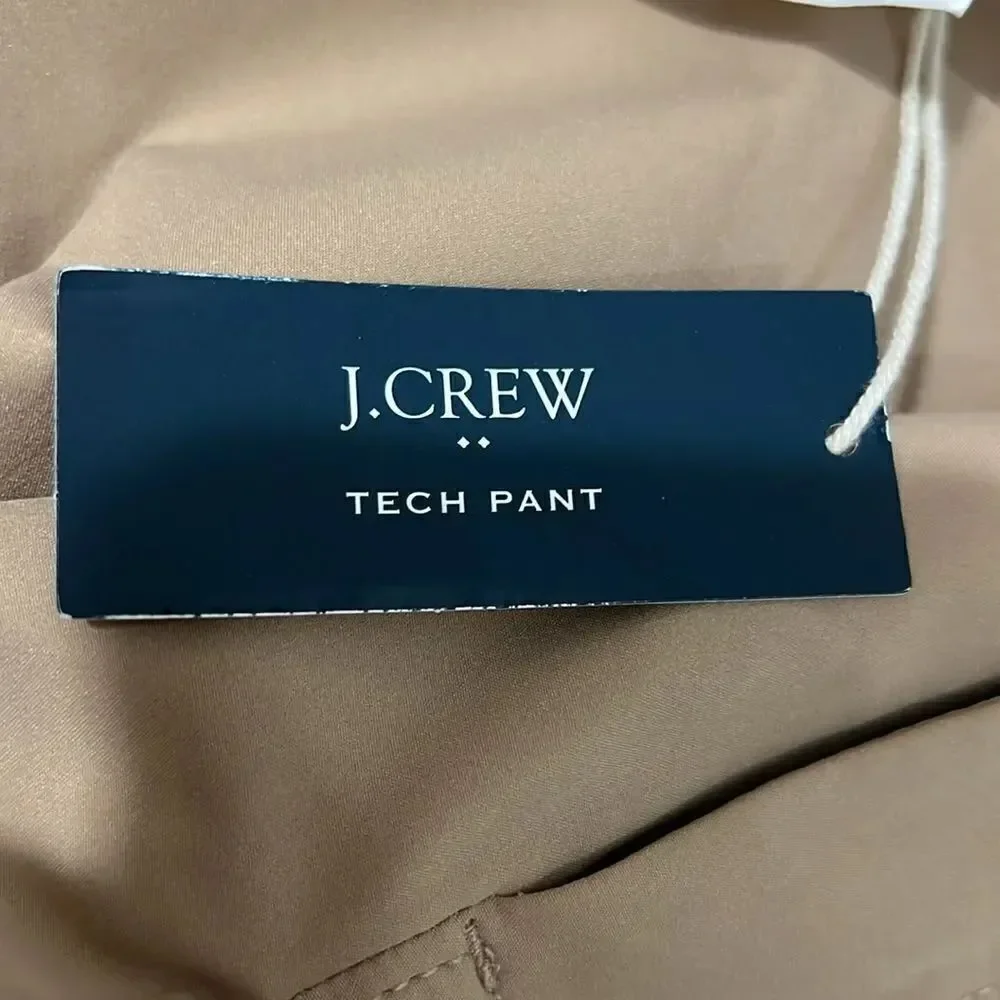 J. Crew Factory Slim-fit tech pant in Dark Khaki NWT